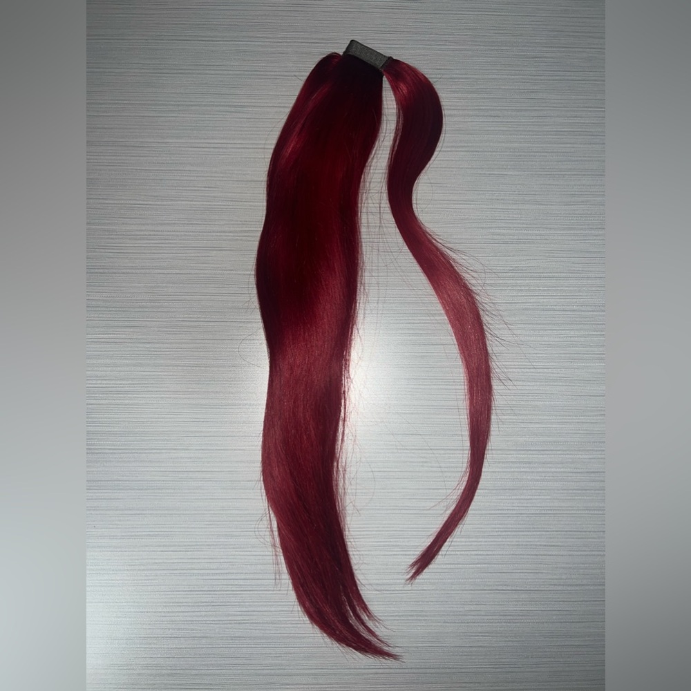#6 RED PREMIUM PONYTAIL EXTENSIONS (125g)
